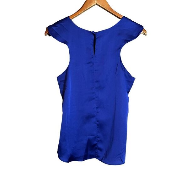 3 for $30! Pilgrim blue satin tank top - Picture 8 of 8